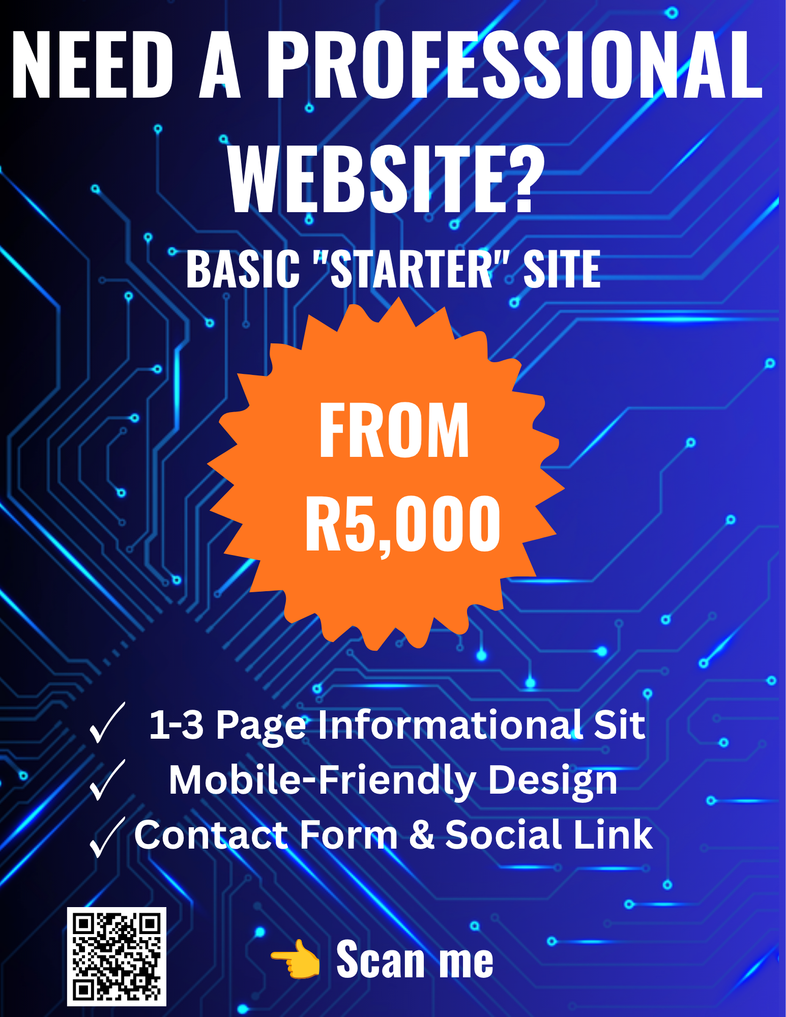 Website Design Advert