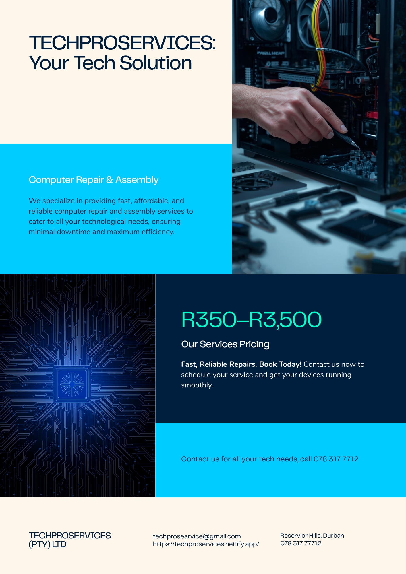 Website Design Advert
