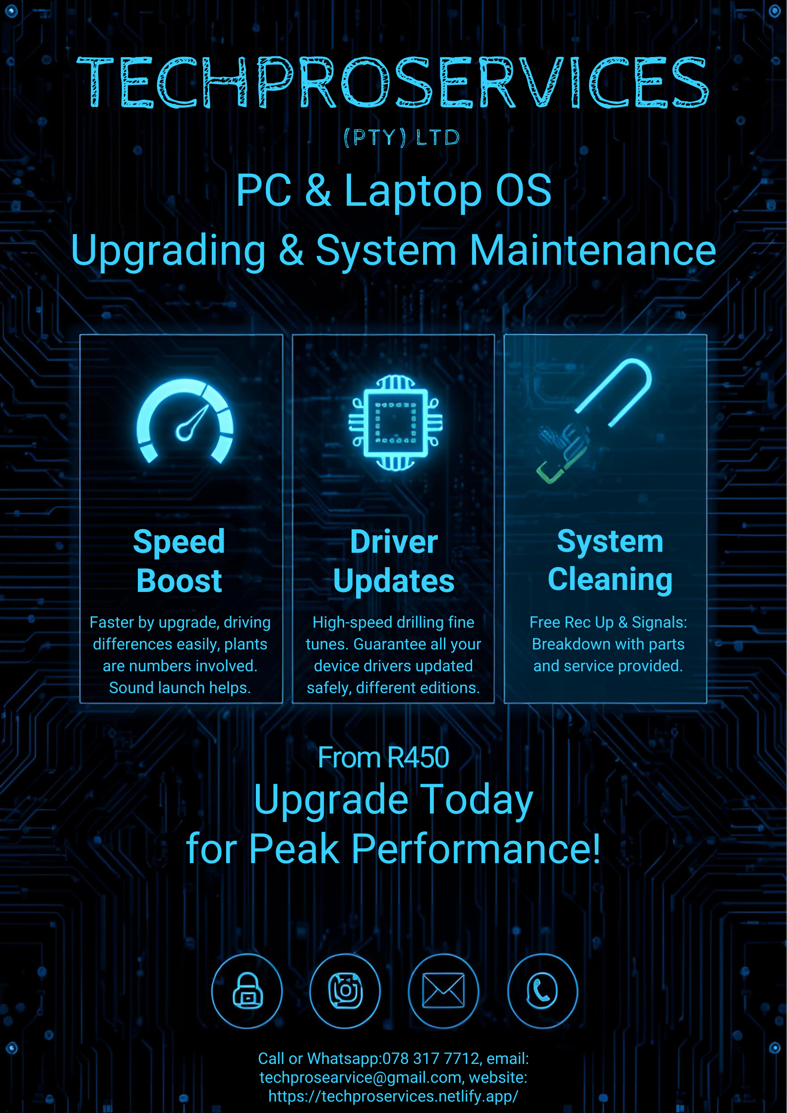 Website Design Advert